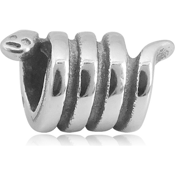 Lindas Jewelry Prívesok Hadia špirála chirurgická oceľ IP007 28195075