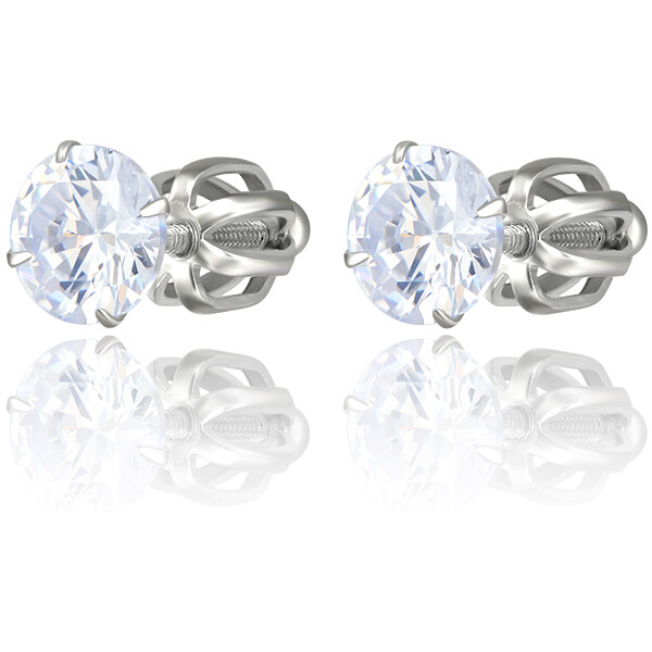 Olivie Strieborné 6mm náušnice na skrutku MIA 5406 28209136