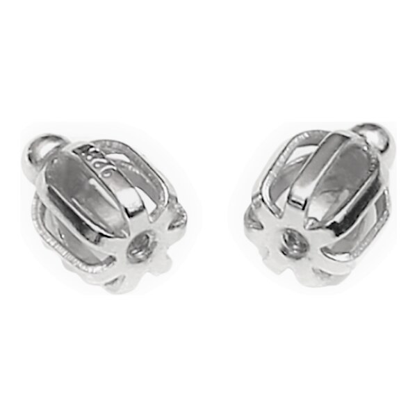 Olivie Strieborná rhodiovaná SKRUTIKA k náušniciam 5412 28209142
