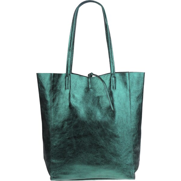 Zelená kožená talianska kabelka Annalisa Verde Lucida NovaKabelka.sk 28234893