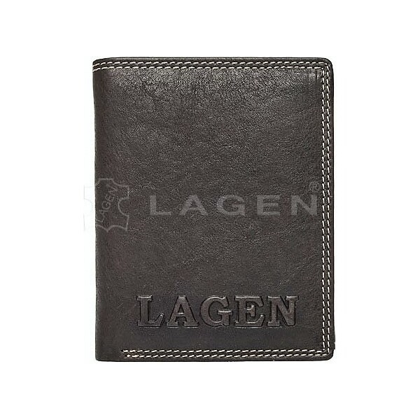 Pánska kožená peňaženka LAGEN 614785 hnedá 28213358