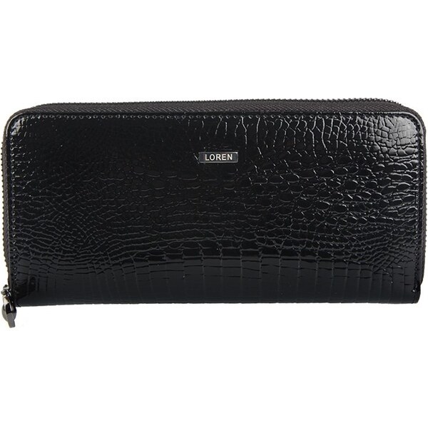 LORENTI Dámska kožená peňaženka 77006-RS čierna 28213400