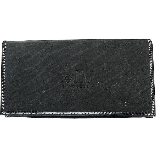 WILD Dámska kožená peňaženka N22-MH čierna 28213414