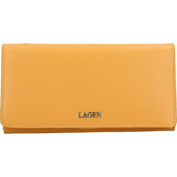 Dámska kožená peňaženka LAGEN 50310 - ZLATÁ - GOLDEN NUGGET 35954221