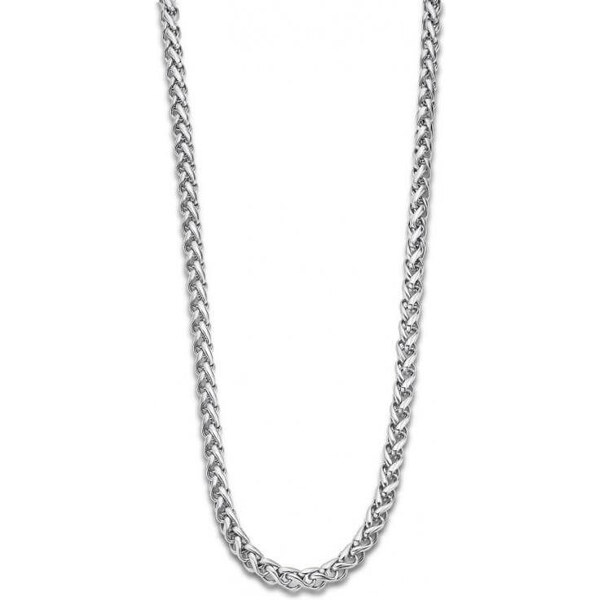 Lotus Style Masívny pánsky náhrdelník z ocele Men in Black LS2222-1 / 66581976