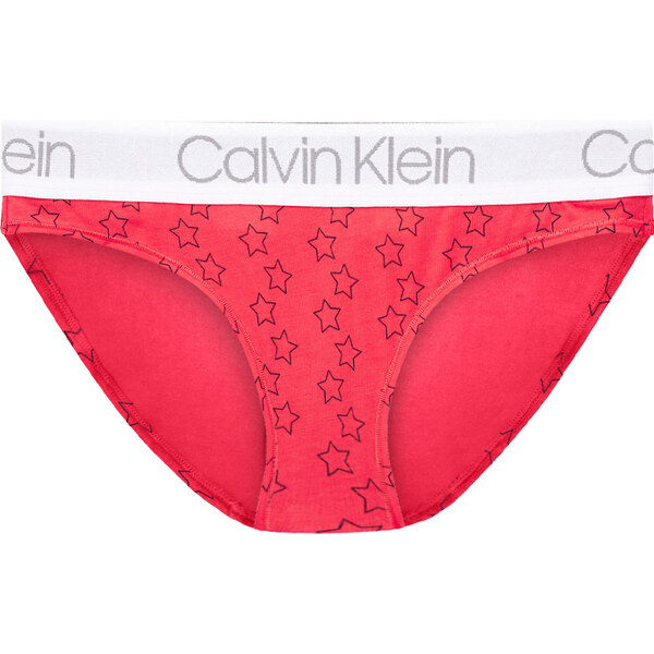 Calvin Klein - Body cotton starlet red nohavičky - limited edition 28270968