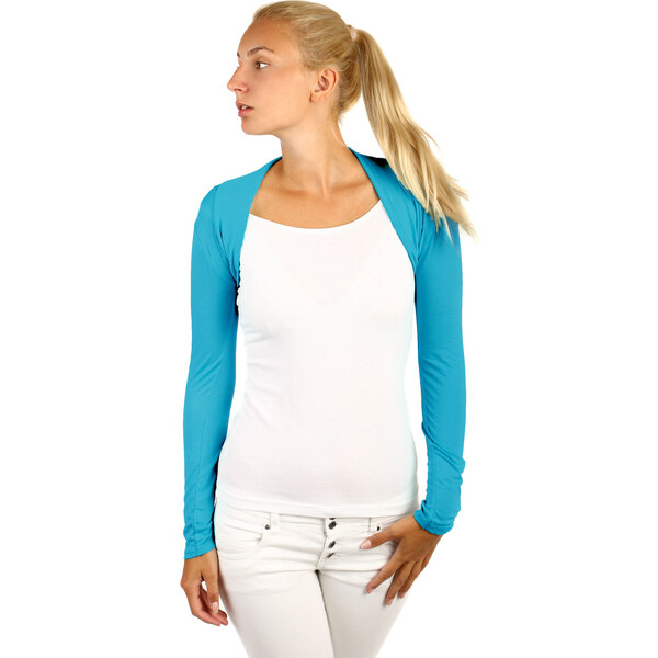 Glara Spoločenské jednofarebné bolerko na šaty 39624420