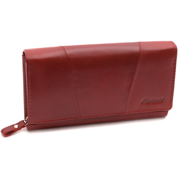 Dámska kožená peňaženka MERCUCIO bordová 3911794 28277117