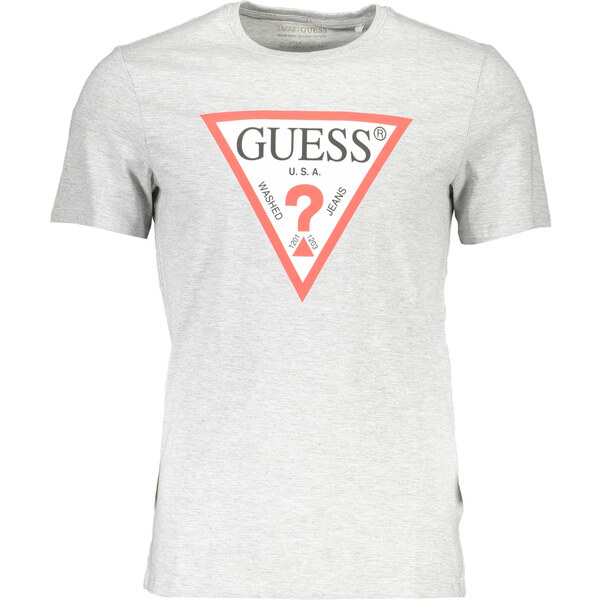 GUESS JEANS SHORT SLEEVE T-SHIRT MEN GREY 65382791