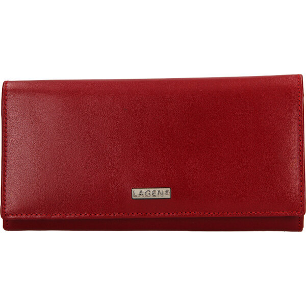 Dámska kožená peňaženka LAGEN červená 50039 28298010