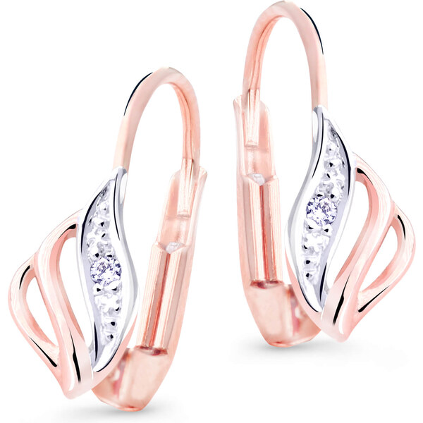 Cutie Jewellery Luxusné náušnice s trblietavými zirkónmi Z8024-55-10-X 66583022