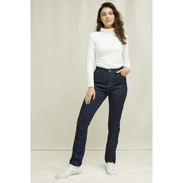 Glara Biobavlnené džínsy 36988927