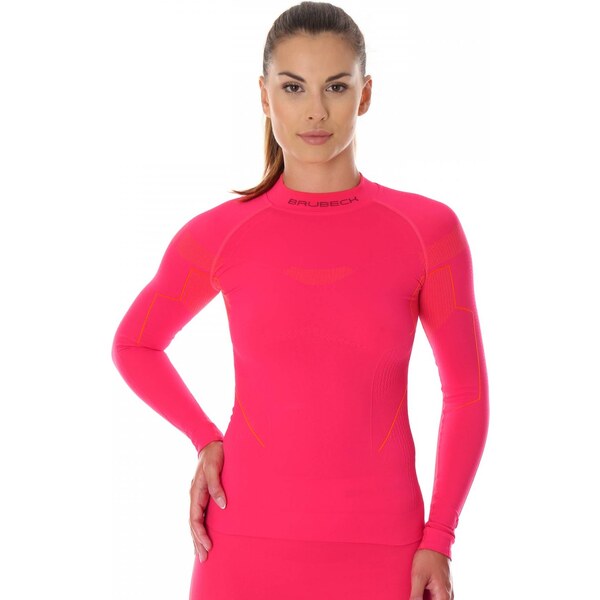 Dámske tričko LS13100 raspberry - BRUBECK 28664385