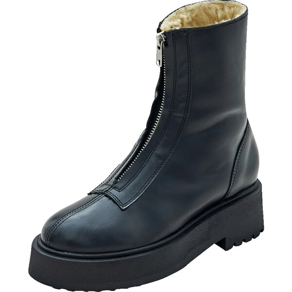 EDITED Členkové čižmy Zuleika čierna 29855698