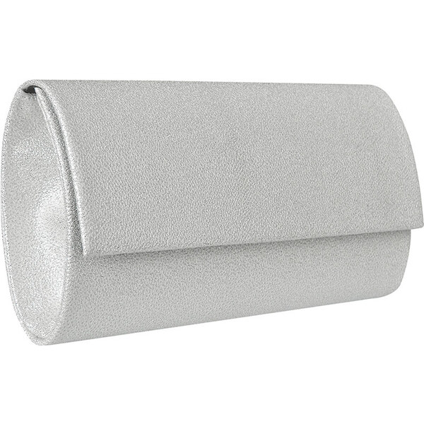 Lamour Strieborná trblietavá listová kabelka 351 57378650