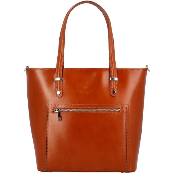 Delami Vera Pelle Dámska kožená kabelka koňaková - Delami Andrea koňak 34764126