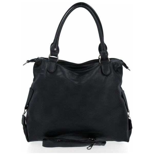 Dámska kabelka shopper bag Hernan čierna HB0135 28397608