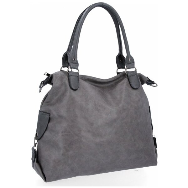 Dámska kabelka shopper bag Hernan šedá HB0135 28397609