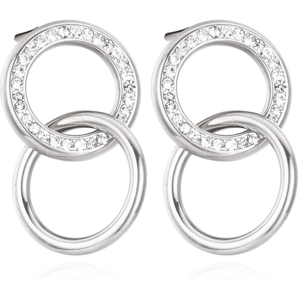 Troli Minimalistické oceľové náušnice VJMS004S 66855265