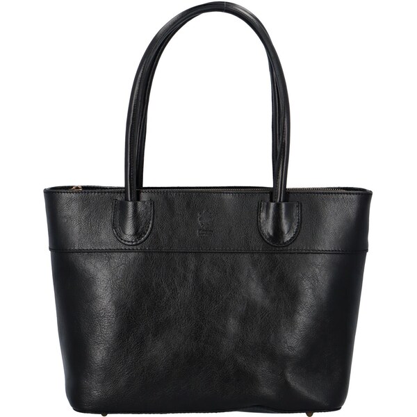 Dámska kožená kabelka cez rameno čierna - Delami Vera Pelle Zafirana 57220012