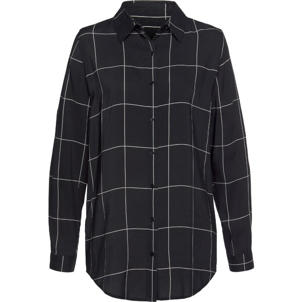 LASCANA Blúzka čierna / biela 62660929