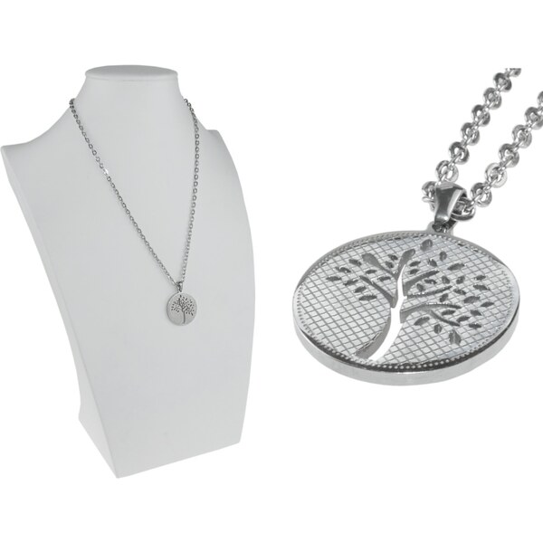 CITY STORM Dámska retiazka s príveskom Strom života z chirurgickej 66888683