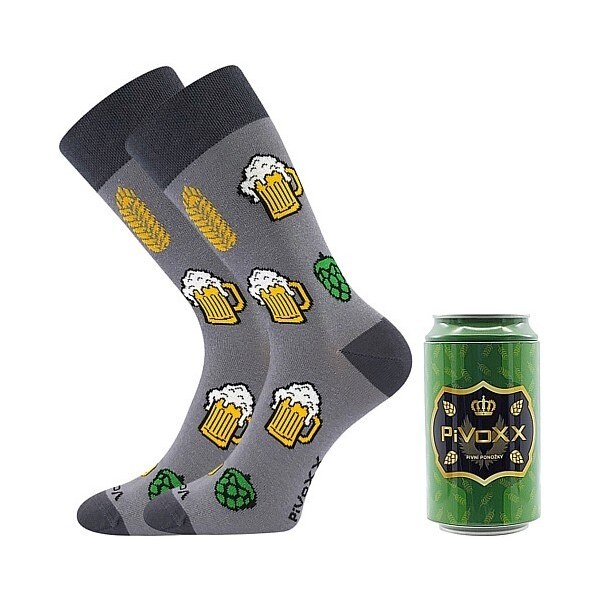 PiVoXX + PLECHOVKA pivné ponožky Voxx - vzor D 28945812