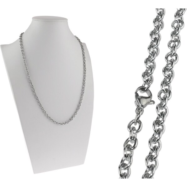 CITY STORM Retiazka z chirurgickej ocele v striebornej farbe 66889436