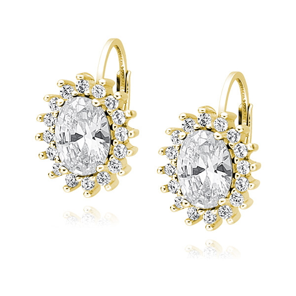 Olivie Strieborné náušnice GOLD 5449 28733613