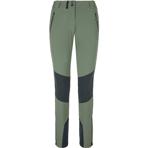 Dámske outdoorové nohavice Kilpi NUUK-W khaki 28544000