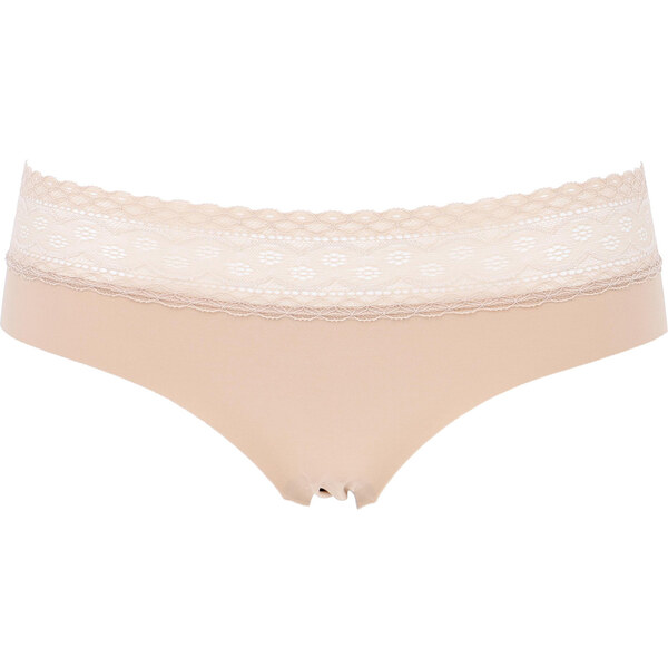 Glara Dámske nohavičky s čipkovým pásom Invisible 36988814