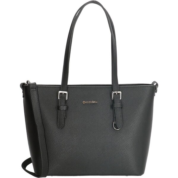 Charm London Čierna shopper kabelka s nastaviteľnými rukoväťami 28560537