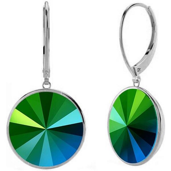 SWAROVSKI Elements Swarovski e. visiace náušnice Madame, zelené 27477347