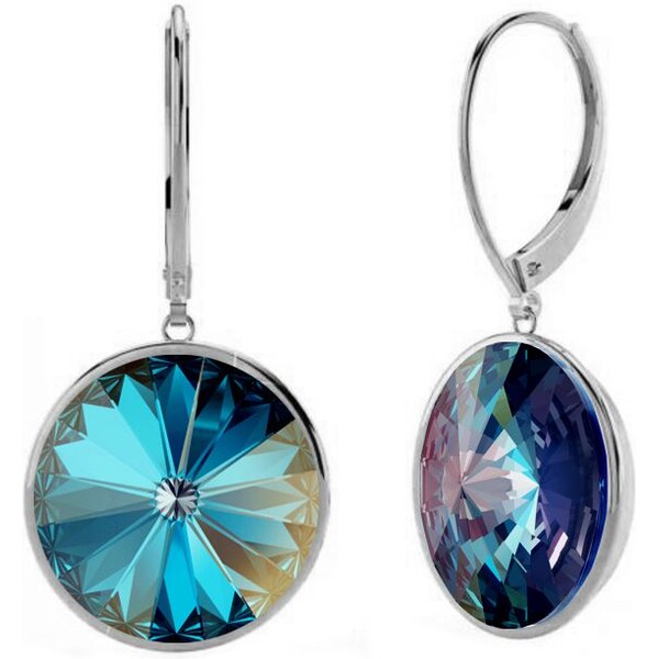 SWAROVSKI Elements Swarovski e. visiace náušnice Madame, modré see3587 27477346