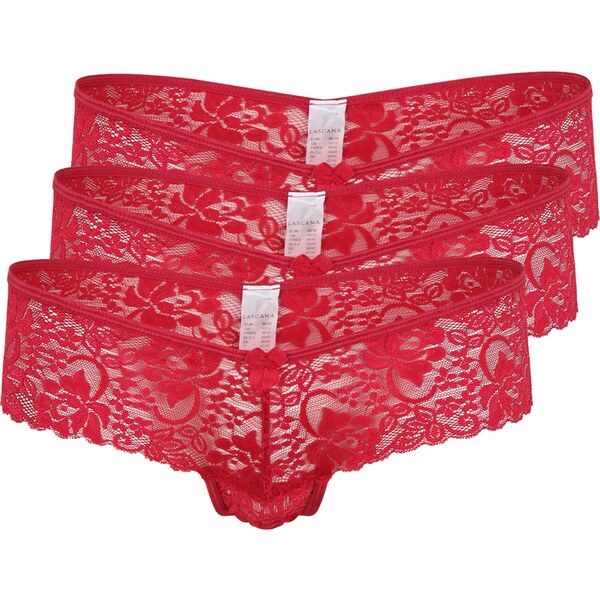 LASCANA Tangá červená 54441055