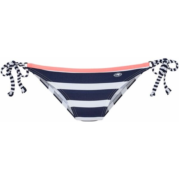 KangaROOS Bikinové nohavičky námornícka modrá / marhuľová / biela 57016845
