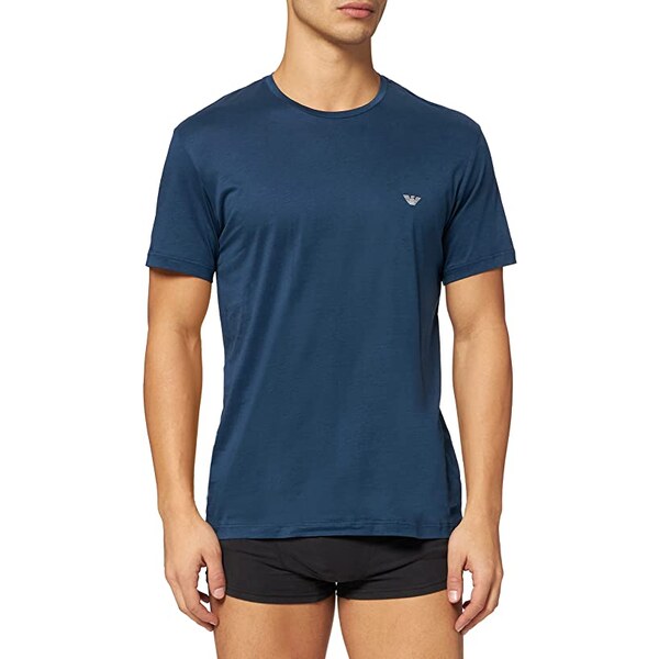 Pánske tričko 110853 1A538 - 24334 - Morská - Emporio Armani 28664418