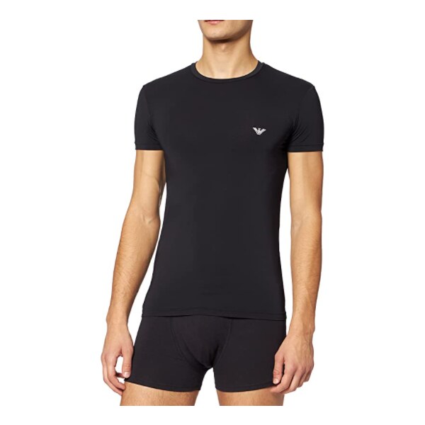 Pánske tričko 111035 1A537 - 00020 - Čierna - Emporio Armani 28664419