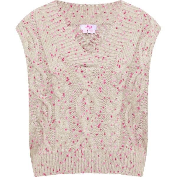 MYMO Sveter svetlosivá / ružová 65867464