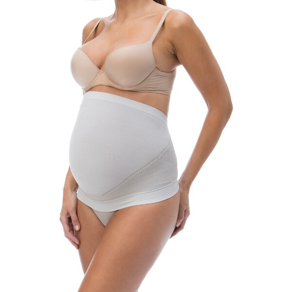 RelaXsan Tehotenský pás so strieborným vláknom Farba: Biela, Veľkosť: 35858148