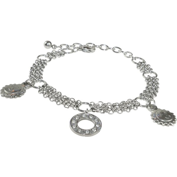 CITY STORM Dámsky náramok z ocele s príveskami Zia 66888787