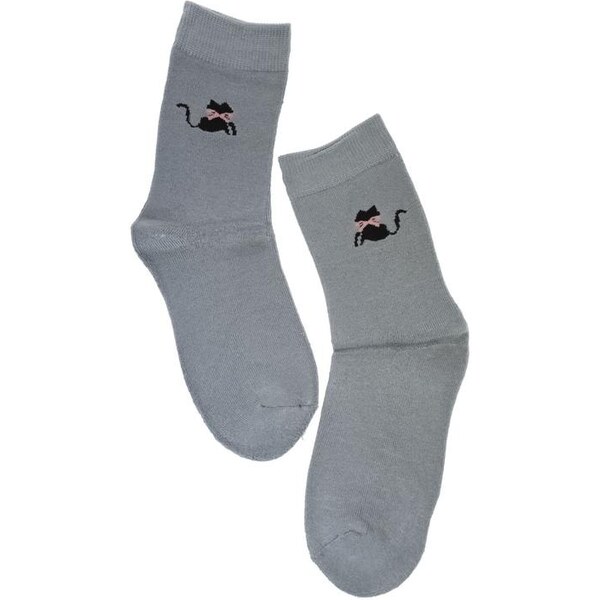 AURA.VIA Dámske sivé ponožky VIOLA 28784683