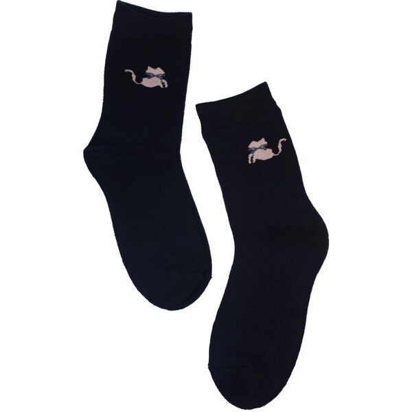 AURA.VIA Dámske tmavomodré ponožky VIOLA 28784684