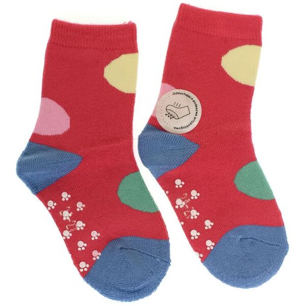 AURA.VIA Detské thermo červené ponožky CYNTIA 28784715