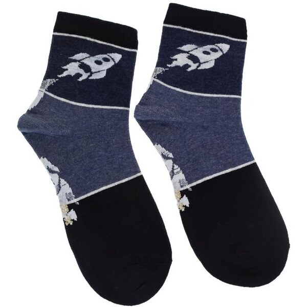 AURA.VIA Detské tmavomodré ponožky GALAXY 28784712