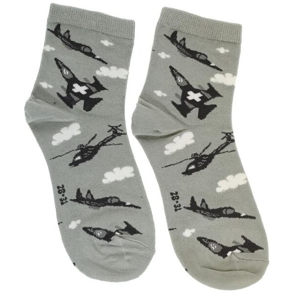 AURA.VIA Detské sivé ponožky AERO 28784711