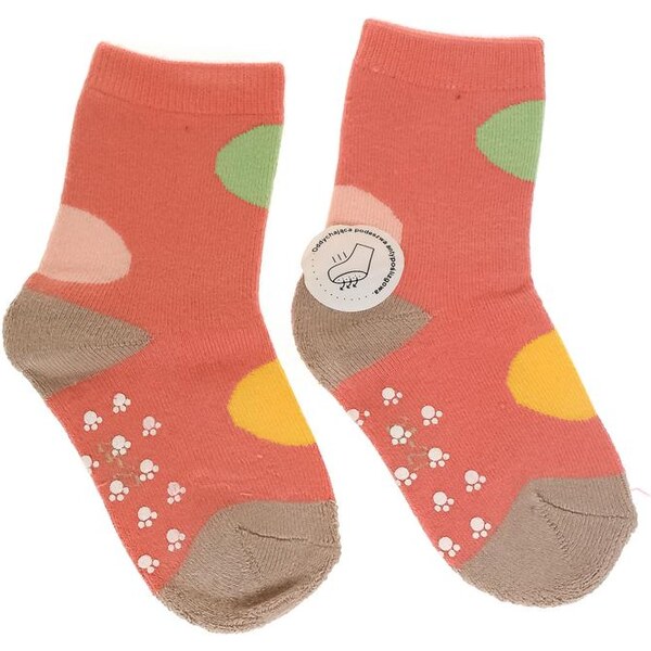 AURA.VIA Detské thermo oranžové ponožky CYNTIA 28784717