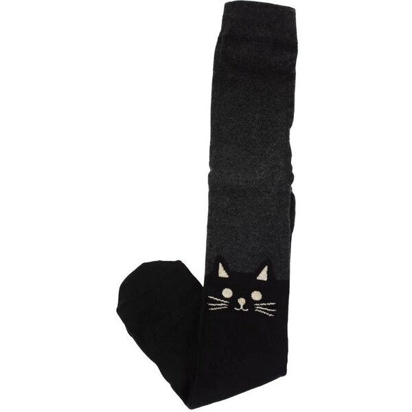 AURA.VIA Detské tmavosivé pančuchy KATTY 28784756
