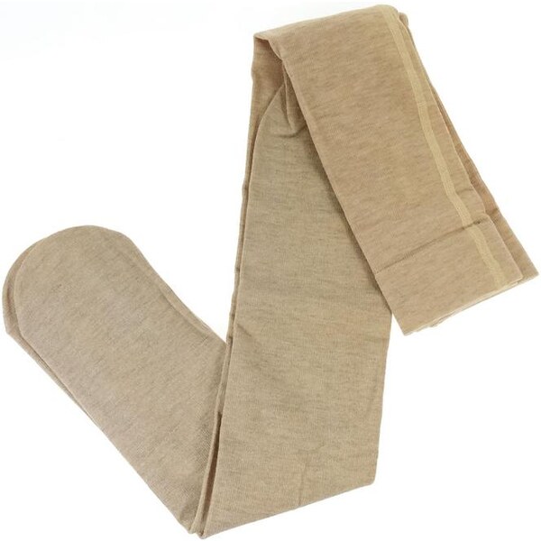 AURA.VIA Detské béžové trblietavé pančuchy LEJLA 28784762