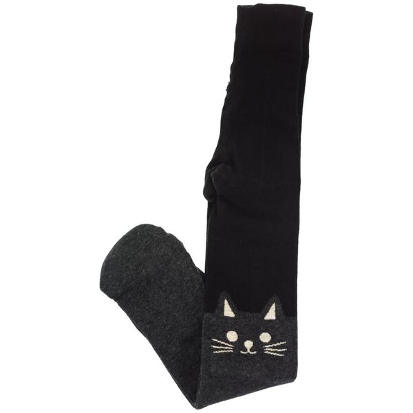 AURA.VIA Detské čierne pančuchy KATTY 28784757